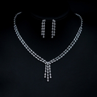 Show details for Popular Cubic Zirconia Big 2 Piece Jewelry Set