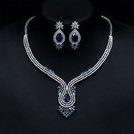 Show details for Origninal Big Luxury 2 Piece Jewelry Set
