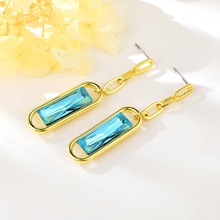 Show details for Pretty Artificial Crystal Big Dangle Earrings
