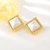 Picture of Popular Big White Big Stud Earrings
