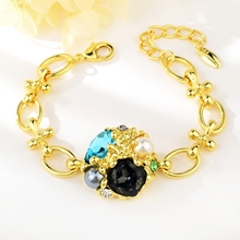 Show details for New Artificial Pearl Zinc Alloy Fashion Bracelet