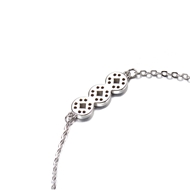 Picture of Low Price Platinum Plated White Fashion Bracelet from Top Designer