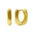 Picture of Purchase Gold Plated Delicate Huggie Earrings with Wow Elements