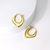 Picture of Origninal Medium Delicate Huggie Earrings