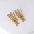 Picture of Origninal Medium Gold Plated Huggie Earrings