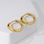 Picture of Top Small Delicate Huggie Earrings