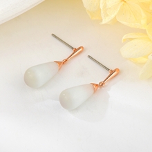 Show details for Charming White Classic Dangle Earrings As a Gift