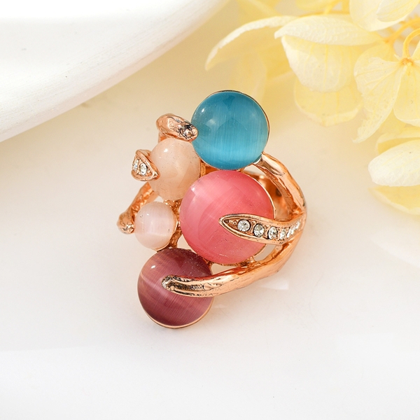 Picture of Most Popular Colorful Medium Fashion Ring with 3~7 Day Delivery