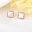 Show details for Need-Now Small White Stud Earrings