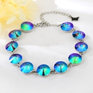 Show details for Platinum Plated Medium Fashion Bracelet at Super Low Price