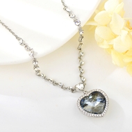 Show details for Unusual Big Swarovski Element Pendant Necklace with Price