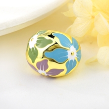 Show details for Flower Zinc Alloy Fashion Ring with Beautiful Craftmanship