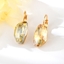 Show details for Copper or Brass Medium Dangle Earrings Factory Direct
