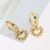 Picture of Brand New White Delicate Dangle Earrings with SGS/ISO Certification