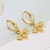 Picture of Hypoallergenic Gold Plated White Dangle Earrings with Easy Return