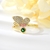 Picture of New Season Pink Butterfly Adjustable Ring with Full Guarantee