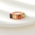 Picture of Hypoallergenic Rose Gold Plated Delicate Adjustable Ring with Easy Return