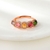 Picture of 925 Sterling Silver Rose Gold Plated Adjustable Ring with Unbeatable Quality