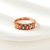 Picture of Delicate Rose Gold Plated Adjustable Ring with Fast Delivery
