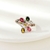 Picture of New Season Colorful Cubic Zirconia Adjustable Ring with SGS/ISO Certification