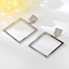 Show details for Zinc Alloy Geometric Dangle Earrings at Great Low Price