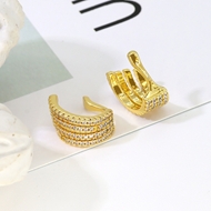 Picture of Small Gold Plated Clip On Earrings Factory Direct Supply