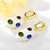 Picture of Most Popular Artificial Crystal Gold Plated Dangle Earrings