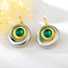 Show details for Dubai Green Dangle Earrings Online Only