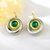 Picture of Dubai Green Dangle Earrings Online Only