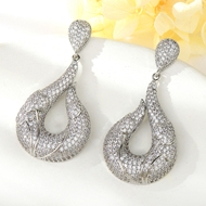 Show details for Luxury Big Dangle Earrings with 3~7 Day Delivery