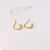 Picture of Brand New White Gold Plated Small Hoop Earrings with SGS/ISO Certification