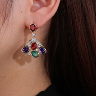 Picture of Delicate Big Dangle Earrings with Fast Delivery