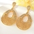 Picture of Distinctive White Big Dangle Earrings with Low MOQ