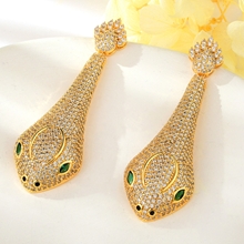 Show details for Cheap Copper or Brass Big Dangle Earrings From Reliable Factory