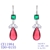 Picture of Funky Big Colorful Dangle Earrings