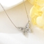 Show details for Attractive White 925 Sterling Silver Pendant Necklace Direct from Factory