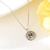 Picture of 925 Sterling Silver Cubic Zirconia Pendant Necklace in Exclusive Design