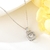 Picture of Unique Cubic Zirconia 925 Sterling Silver Pendant Necklace
