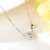 Picture of Love & Heart Cubic Zirconia Pendant Necklace with Worldwide Shipping