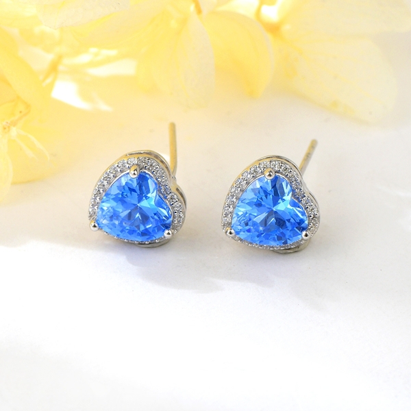 Picture of Stylish Small 925 Sterling Silver Big Stud Earrings