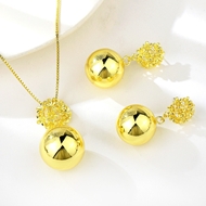 Picture of Inexpensive Zinc Alloy Flower 2 Piece Jewelry Set from Reliable Manufacturer
