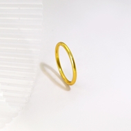 Picture of Small Gold Plated Fashion Ring of Original Design
