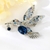 Picture of Pretty Cubic Zirconia Platinum Plated Brooche