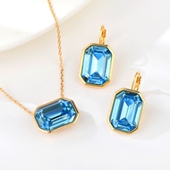Show details for Zinc Alloy Blue 2 Piece Jewelry Set at Great Low Price