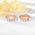 Picture of Small Artificial Pearl Huggie Earrings with Fast Shipping