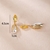 Picture of Top Cubic Zirconia Copper or Brass Dangle Earrings