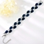 Show details for Platinum Plated Cubic Zirconia Fashion Bracelet with Wow Elements