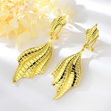 Show details for Dubai Plain Dangle Earrings with Easy Return