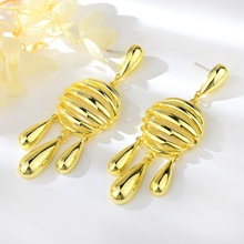 Show details for Zinc Alloy Big Dangle Earrings from Certified Factory
