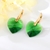 Picture of Most Popular Swarovski Element Love & Heart Dangle Earrings